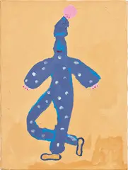 Mystery Boga by Joe Bradley, 2004, acrylic on canvas, sold Dec 2024