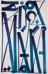 RETNA, Sacred Scars, 2014, watercolor on paper