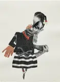 Deborah Roberts, We Heard the Thunder #6, 2017, mixed media on paper