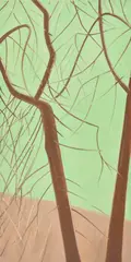 Alex Katz, Weeping Cherry 2, 2005, oil on linen