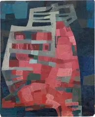 Umberto Peña, Fragmento de Buey (Piece of Ox), 1961, pyroxylin on Masonite