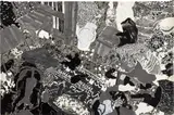 Doron Langberg, Floor, 2010, mixed media on paper
