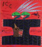 Jordy Kerwick, Untitled, 2021, oil, acrylic and spray paint on canvas