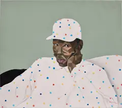 Tyler by Victor Ubah, 2020–2021, acrylic on canvas, sold Mar 2023