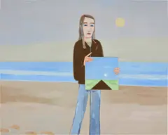 Brian Calvin, There, 2002, acrylic on canvas