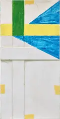 Richard Tuttle, Painted Boxes, (L50.1.99.29), 1999, acrylic and tape on museum board