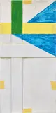 Richard Tuttle, Painted Boxes, (L50.1.99.29), 1999, acrylic and tape on museum board