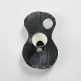 Ricky Swallow & Silke Otto-Knapp, Resonator (for I.W), 2017, cast resin, screws, watercolor and MP3 player