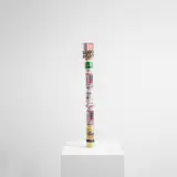 Tony Matelli, Yesterday, 2009, painted bronze and beer cans