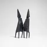 R.A. Lynn Chadwick, Maquette II Two Standing Figures, 1969, bronze