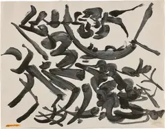 David Smith, Untitled, egg tempera and gouache on paper