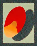 Brittney Leeanne Williams, Disk, 2022, acrylic and gouache on canvas