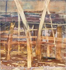Madeline Peckenpaugh, Second Sun, 2023, oil on canvas