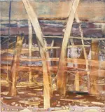 Madeline Peckenpaugh, Second Sun, 2023, oil on canvas