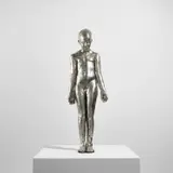 Kiki Smith, Untitled, 1995, palladium leaf on silicon bronze