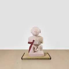 Supposition by Sanford Biggers, 2013, mixed media and tatami mat, offered Mar 2023