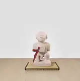 Sanford Biggers, Supposition, 2013, mixed media and tatami mat