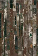 Theaster Gates, Walking on Afroturf, 2012, reclaimed wood