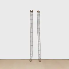 Arm Cages by Jana Sterbak, 1993, steel wire, in 2 parts and ink on paper, sold Mar 2023