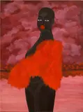 Zandile Tshabalala, Paradise IIIII, 2020, acrylic on canvas
