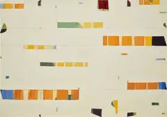 C05.46 by Caio Fonseca, 2005, mixed media on canvas, sold Mar 2023