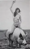 Richard Phillips, Pre-Banality, 2007, oil on linen