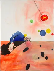 Untitled by Urban Zellweger, 2015, oil on canvas, sold Mar 2023