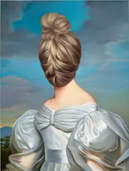 Untitled (after Ernst Thelott) by Ewa Juszkiewicz, 2019, oil on canvas, sold May 2023