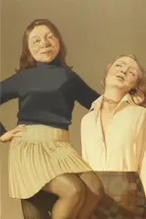 Anna Weyant, Unconditional Love, 2021, oil on canvas