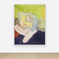 Sanya Kantarovsky, Deprivation, 2018, oil, watercolor and pastel on canvas