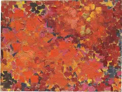 Lynne Mapp Drexler, Matoaka Aflame, 1959, oil on canvas