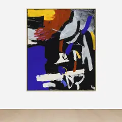 James Brooks, Noran, 1967, acrylic on canvas