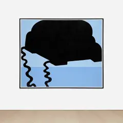John Wesley, Phone, 1982, oil on canvas