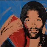 Andy Warhol, O.J. Simpson, 1977, acrylic and silkscreen ink on canvas