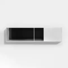 Donald Judd, untitled (Menziken #91-175), 1991, clear anodized aluminum with black Plexiglas