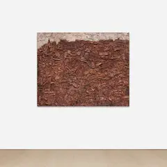Jean Dubuffet, La liquidité du monde, oil and mixed media on plywood on Masonite