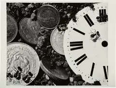 David Wojnarowicz, Untitled (Time/Money) from the Ant series, 1988-1989, gelatin silver print