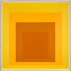 Josef Albers, Study for Homage to the Square: Bright, 1962, oil on Masonite