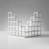 Sol LeWitt, Open Cube Structure