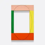 Robert Mangold, Four Color Frame Painting #3