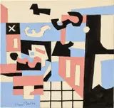 Stuart Davis, Study for a Drawing #1