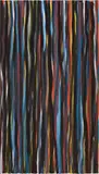 Sol LeWitt, Vertical Brushstrokes, 1992, gouache on paper