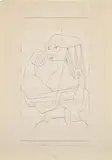 Paul Klee, Schatten Fürstin (Princess of the Shadows)