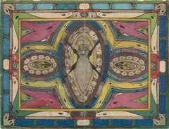 Adolf Wölfli, Untitled, 1924, colored pencil on paper