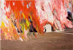 Untitled by Gerhard Richter, oil on photograph, sold May 2023