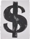 Andy Warhol, Dollar Sign, 1981, marker on HMP paper