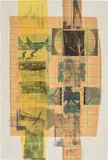 Robert Rauschenberg, Sherbet Tree (Slide), 1979, solvent transfer on fabric collage on paper