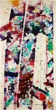Untitled by Sam Francis, 1975, acrylic on paper, sold May 2023