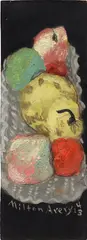 Still Life by Milton Avery, 1943, oil on paper laid on board, sold May 2023