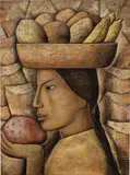 Alfredo Ramos Martínez, La India de las tunas (Indian Woman with Prickly Pears)